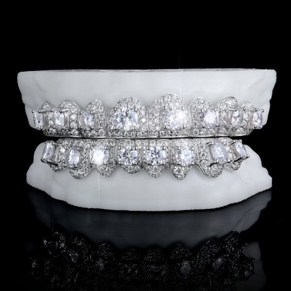 Custom Big Stone Vvs Moissanite Grillz